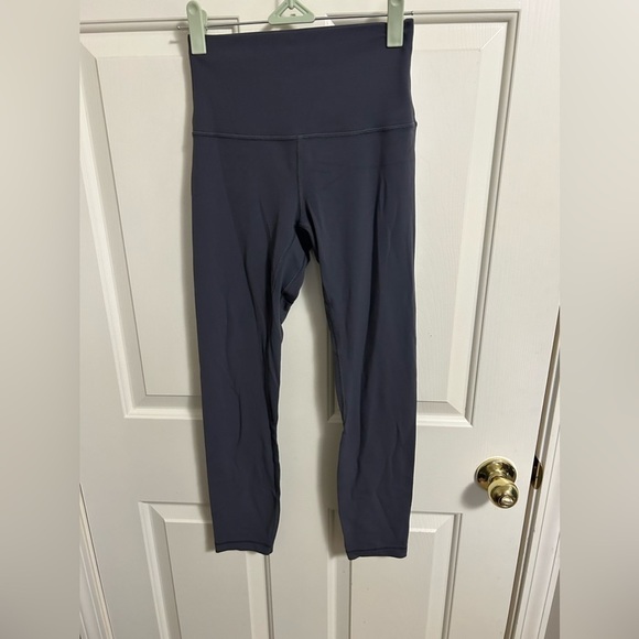 Lululemon ALIGN HR PANT 28” Petrol Blue Size 4 - Picture 2 of 4